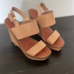 Tory Burch platform wedges
